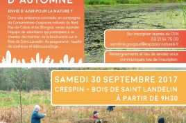 Participez au chantier nature à Crespin