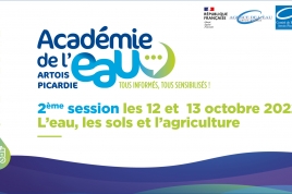 2ème session Académie de l'eau Artois-Picardie