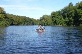 Inauguration des travaux de renaturation de l'étang de la Galoperie et de l'activité de float-tube à Anor