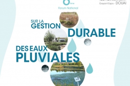 6ème édition du Forum National sur la gestion durable des eaux pluviales