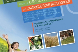Forum des élus pour le développement de l’agriculture biologique