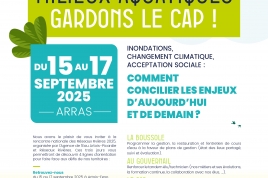 Evénement réseaux rivières - Restauration des milieux aquatiques  : gardons le cap !