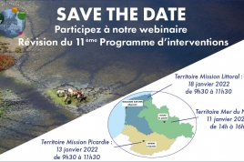 Le 11ème programme d'intervention révisé à mi- parcours (2019-2024) on vous explique tout pour le territoire Mer du Nord!