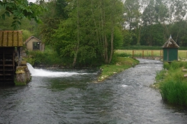 Inauguration des travaux de la continuité écologique des évoissons au Moulin de la Barre